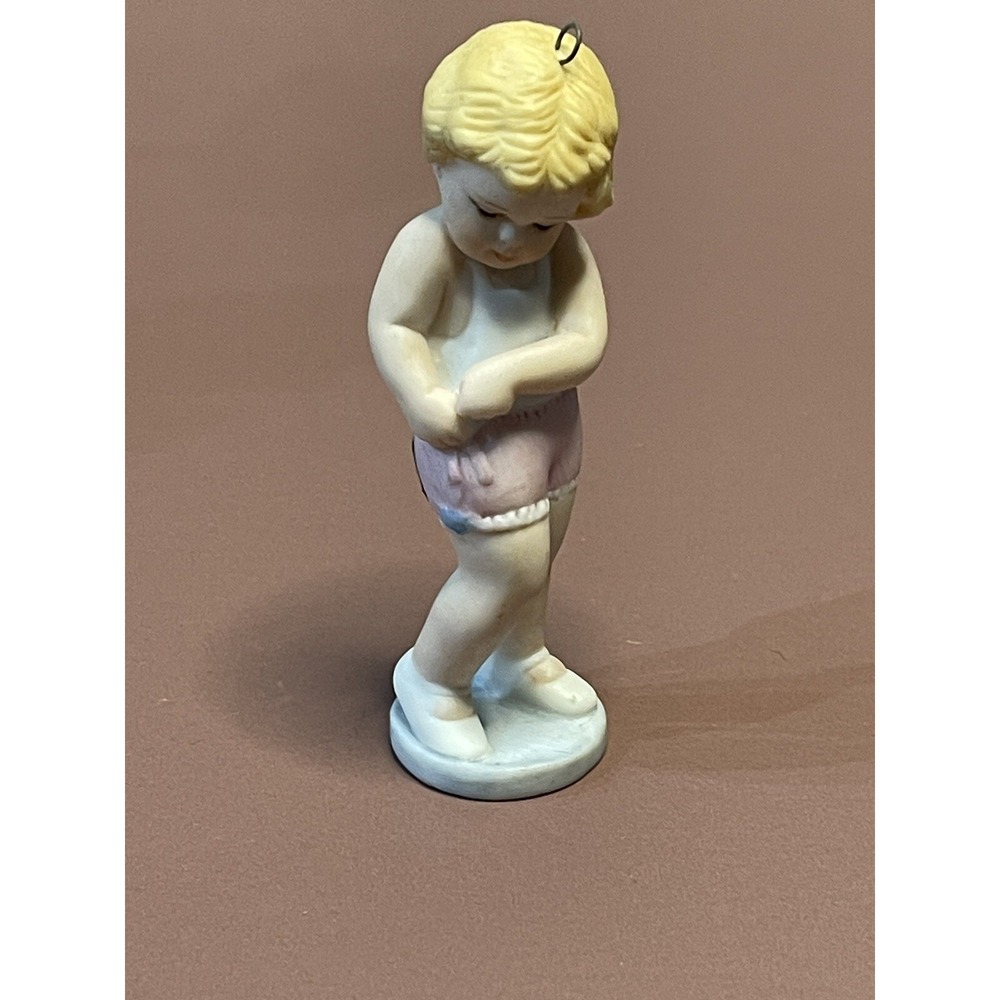 Balliol Porcelain Figurine Just A Bit Independent H1802 Vintage Girl Ornament